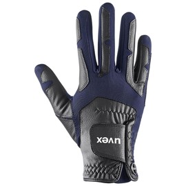 uvex Ventraxion Plus - Riding Gloves for Adults - Stretchy - Durable - Navy Black - 6-7