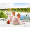 Tebery 12 Pack Wide Mouth Home Glass Mason Jars with
