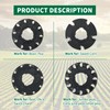60009 60010 Optional Seed Plate 12 Set for EarthWay 10001