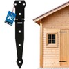 KOTARBAU® Door Hinge Door Hinge Powder Coated Shop Hinge Cross