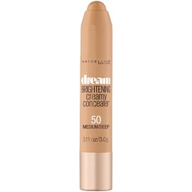 Maybelline New York Dream Brightening Creamy Concealer, Medium/Deep, 0.11 oz.