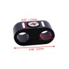 H-Ruo Motorcycle Brake Throttle Cable Clamp Wire Line Holder Organizer