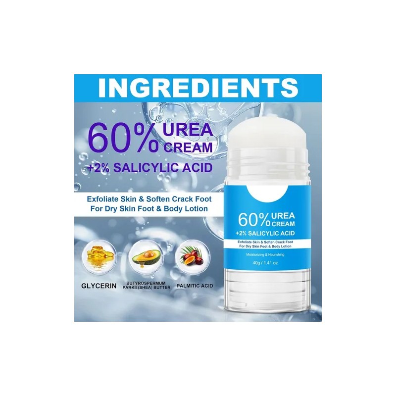 Crema De Urea De Máxima Potencia Para Pies, 2 Unidades