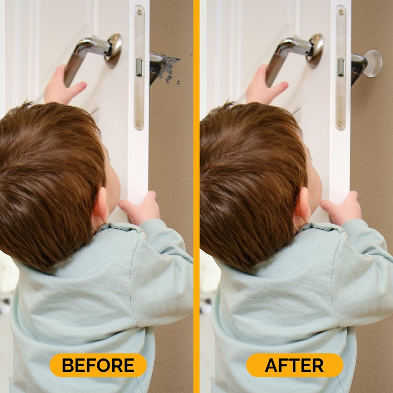 Ducki Door Stop Wall Protector | Self Adhesive Door Knob