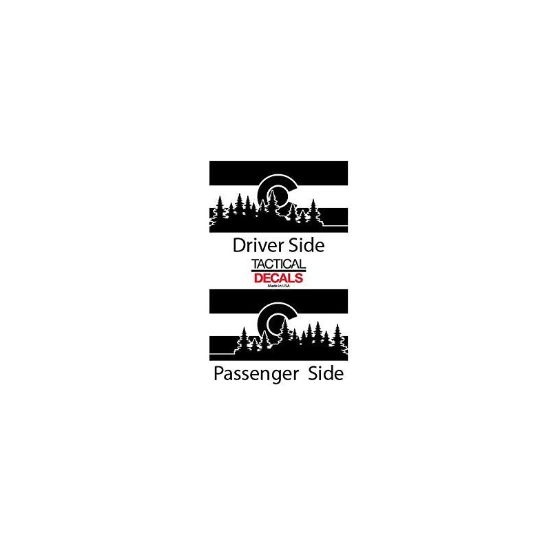 Tactical Decals - State of Colorado Forest Design Flag Decals