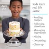 Playful Chef: Kids Cake Decorating Kit - Includes Pans, Reusable