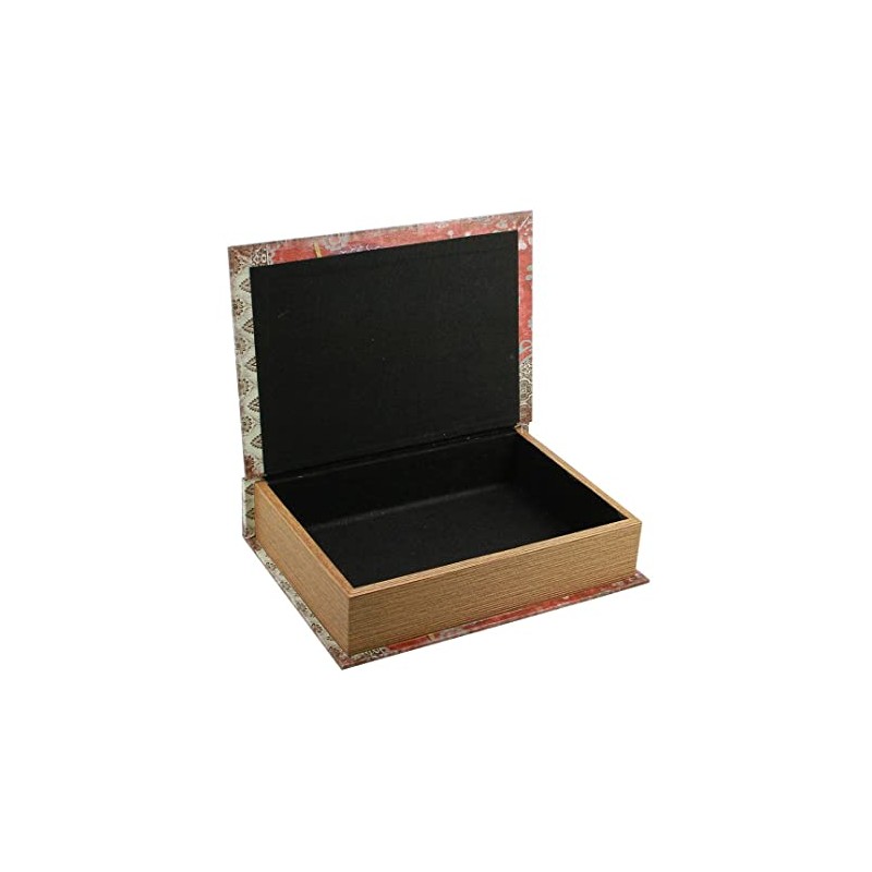 Box im Buch Look Midi: Diese Aufbewahrungs-Box im Buch-Look ist
