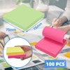 OWLKELA 1200pcs Coloured Sticky Notes, 75 x 75mm, 12 Pads