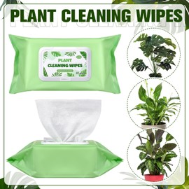 Swiffen 320 Pcs Plant Wipes for Leaves Plant Leaf Cleaner and Shine Leaf Shine Wipe for Indoor Plant Based Thick Waffle Weave Photosynthesis Wipes for Outdoor House Gentle
