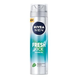NIVEA Shaving Gel 200 ml Fresh Kick (Pack of 3)