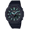 Casio GA-2100RC-1AJF TEAL AND BROWN COLOR SERIES Men's Watch, Black
