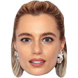 Anja Savcic (Make Up) Celebrity Mask, Flat Card Face, Fancy Dress Mask