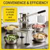 Commercial Fry Cutter, Stainless Steel Potato Slicer