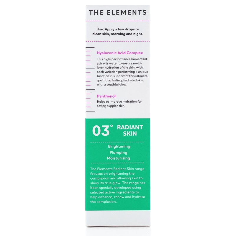 The Elements 4D Hyaluronic Serum, 30ml
