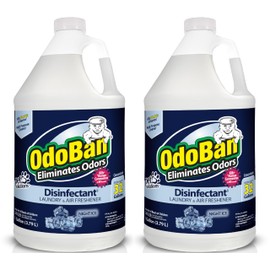 OdoBan Disinfectant Concentrate and Odor Eliminator, Made in the USA, Night Ice Scent, 2 Gallons