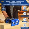 Beaiguna Self Centering Dowel Jig Kit, Drill Guide Jig Block