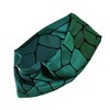 Wide Hair Bands Design Art for Women (Green Tones)