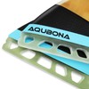 AQUBONA Surfboard Fin Single Base MF Fiberglass Surfing Thruster with