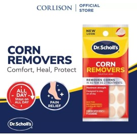 Dr. Scholl's Corn Removers Salicylic Acid Maximum Strength 9 Cushions 9 Discs