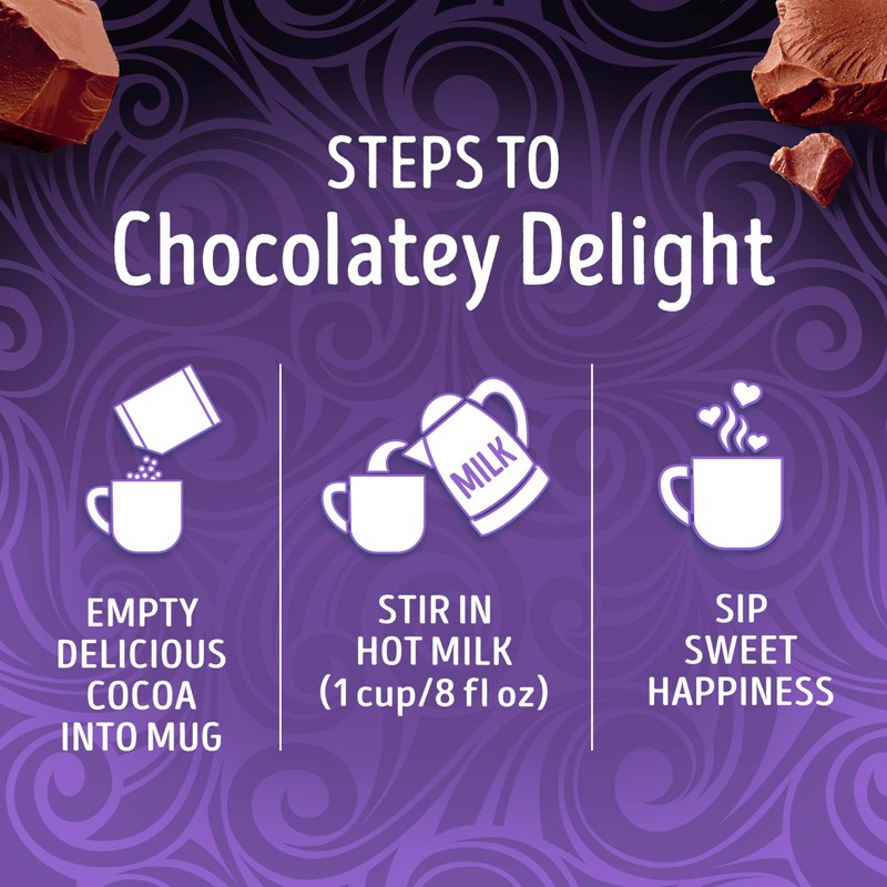 Swiss Miss Double Chocolate Flavored Hot Cocoa Mix, Hot Cocoa