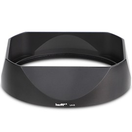 Haoge Metal Square Lens Hood for Leica Q3 Q2 Q Q-P QP q3 Typ116 Camera Accessories Black LH-LQB
