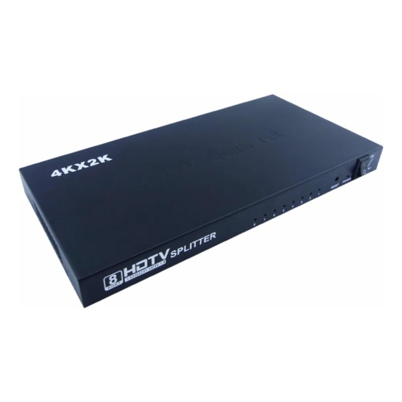 Splitter HDMI Divisor Seisa 1x8 Full HD 1080p 3D Amplificador