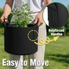 PHYEX 12-Pack 15 Gallon Grow Bags, Heavy Duty Fabric Pots