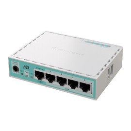 Mikrotik - hEX 5 Port Gigabit 512Mb RAM Router (E50UG)