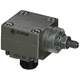 Telemecanique ZCKE05 Metal Limit Switch Head for Zckj Series Body and Zcky Series Actuator, Rotary-Type, Cw and CCW, Spring Return