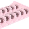 10 Pairs 3D Mink False Eyelashes Messy Dense Eyelashes Short