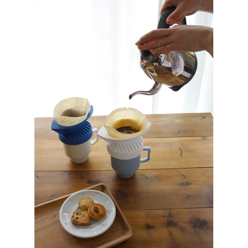 Yawata Kasei Trip to Marina Coffee Dripper & Filter Folder,