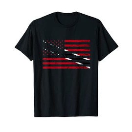 Trinidad And Tobago America USA Flag Tobagonian Roots T-Shirt for Women Kids Men