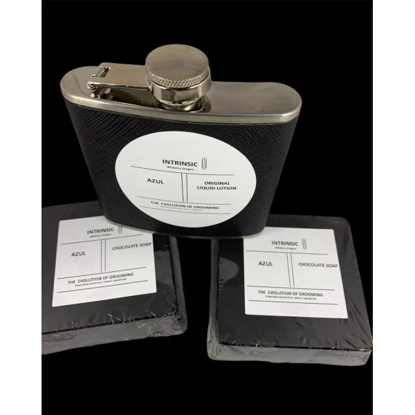 Undisclosed AZUL CHOCOLATE SOAP & LIQUID LOTION KIT