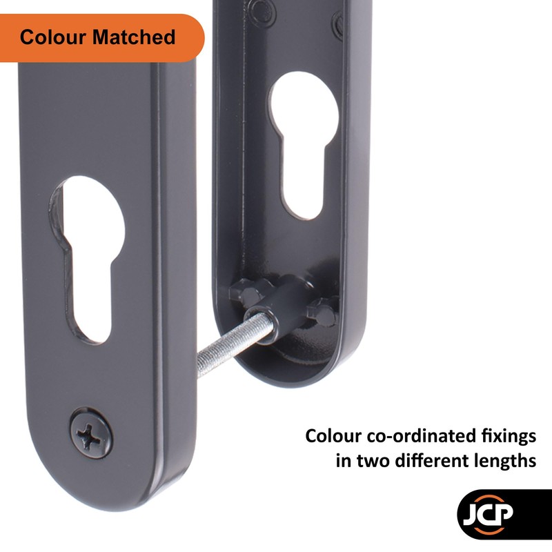 JCP PRO uPVC Door Handle Pair Set Sprung 92 PZ