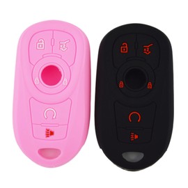 Silicone 6 Buttons Key Fob Cover Case Protector for Buick Encore Envista Envision Enclave Lacrosse Regal Tourx