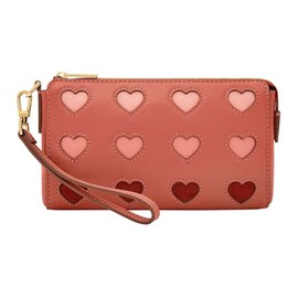 Fossil Ladies Wristlet Travel Accessories Travel Wallet Red, red