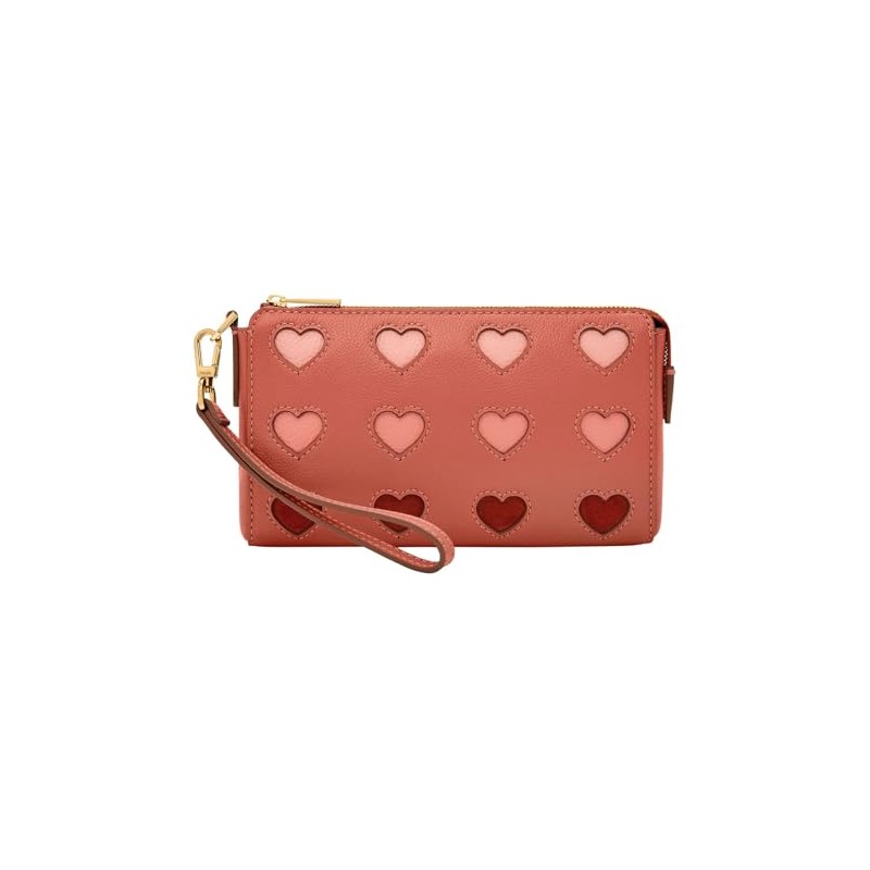 Fossil Ladies Wristlet Travel Accessories Travel Wallet Red, red