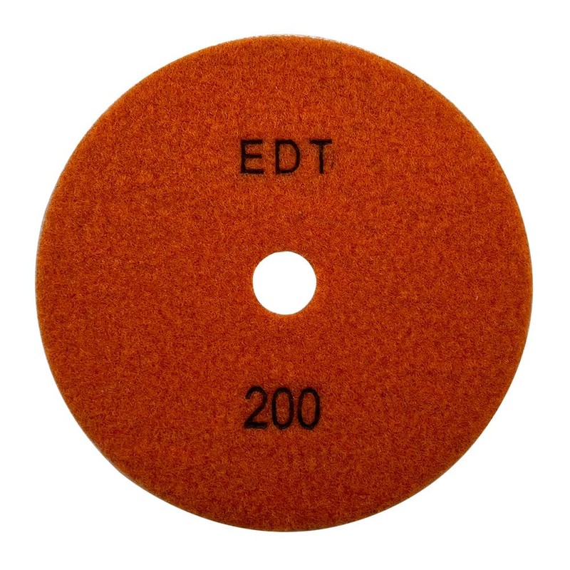 7" High Performance Dry Stone/Concrete Polishing Pads, 1.5mm Segment Height,