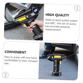 Gatuida 1 Set Inflator Air Compressor Portable Car Electrical Air Pump Wireless Air Pump Wireless Auto Air Pump Portable Air Pump Portable Tire Pump Inflatable Pump Car Air Pump Copper