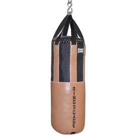 Thai Style Classic Leather Heavy Punching Bag (Unfilled (Empty, Filling Required))