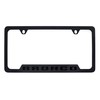 Ford Bronco Metal License Plate Frame Tag Holder - Black