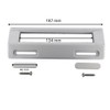 Self Spares Universal Fridge Freezer Door Handle Fixing Holes White