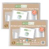 eco-eco 2 Pack A5 50% Recycled 20 Pockets Clear Landscape