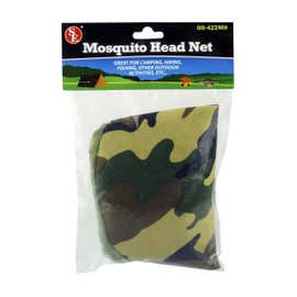 SE Camouflage Mosquito Head Net - One Size Fits Most, Foldable & Breathable, for Outdoor Protection - OD-422MH