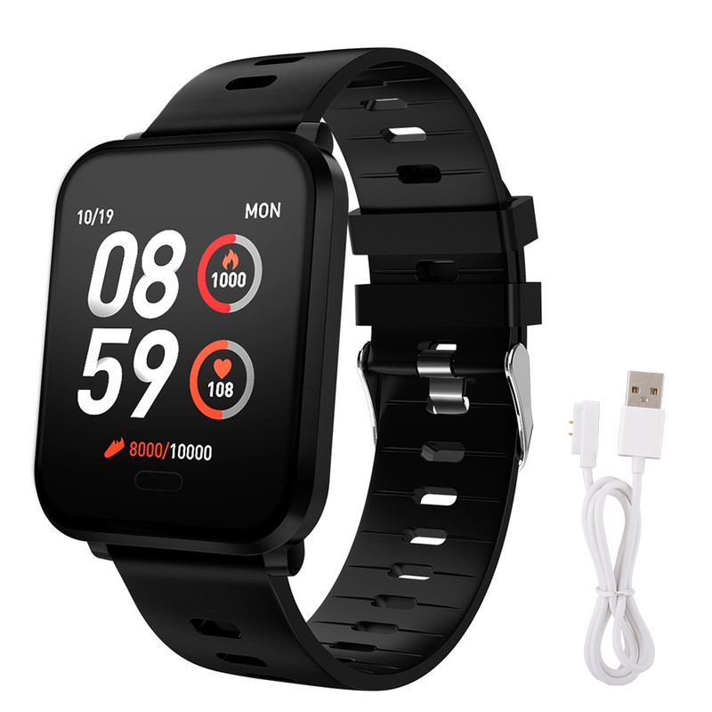 K10 1.3Inch Color Screen IP68 Waterproof Smart Bracelet Heart Rate