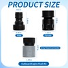 NBPLUS Outboard Engine Flush Kit for Yamaha Quick Connect Adapter,