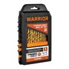 WARRIOR 29-Piece Titanium Nitride High Speed Steel Drill Bit Set
