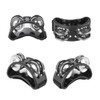 DACUAN Foot Tambourine Percussion, 4 Pcs Musical Instrument Percussion Pedal