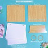 ZEEYUAN 60 Pockets of 4x6 Photo Frame Flip Photo Album
