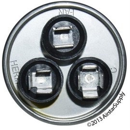 Titan TRCFD455 Dual Rated Motor Run Capacitor Round MFD 45/5 Volts 440